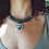 Miniature : Back to Basics, Collier œil vert géométrique 