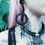 Miniature : Dark Fusion, Boucles d'oreilles anneaux en cuir