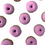 Thumbnail: Regal Beagle Bakery Mini Frosted Crunchy Dog Donuts - 15 (multiple colors)