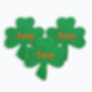 Regal Beagle Bakery Personalized Shamrock Dog Treats Front View