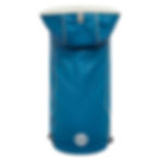 GF Pet Dark Blue Insulated Raincoat for Dogs Top View