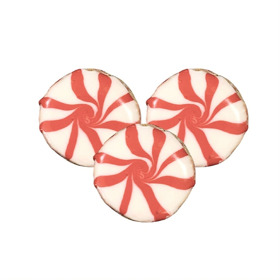 Peppermint Dog Treats Front View