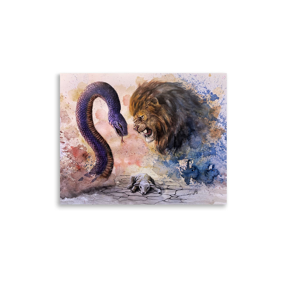 Thumbnail: Not Even One Shall Be Lost Print