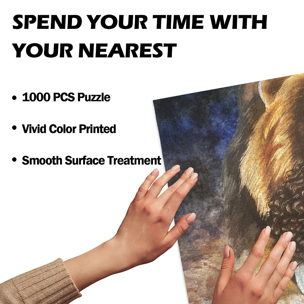 Thumbnail: Protector of His People 1000-Piece Wooden Jigsaw Puzzle