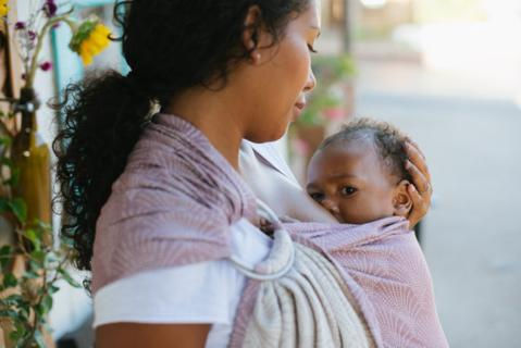 Breastfeeding While Babywearing