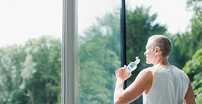 Hombre de Agua Potable