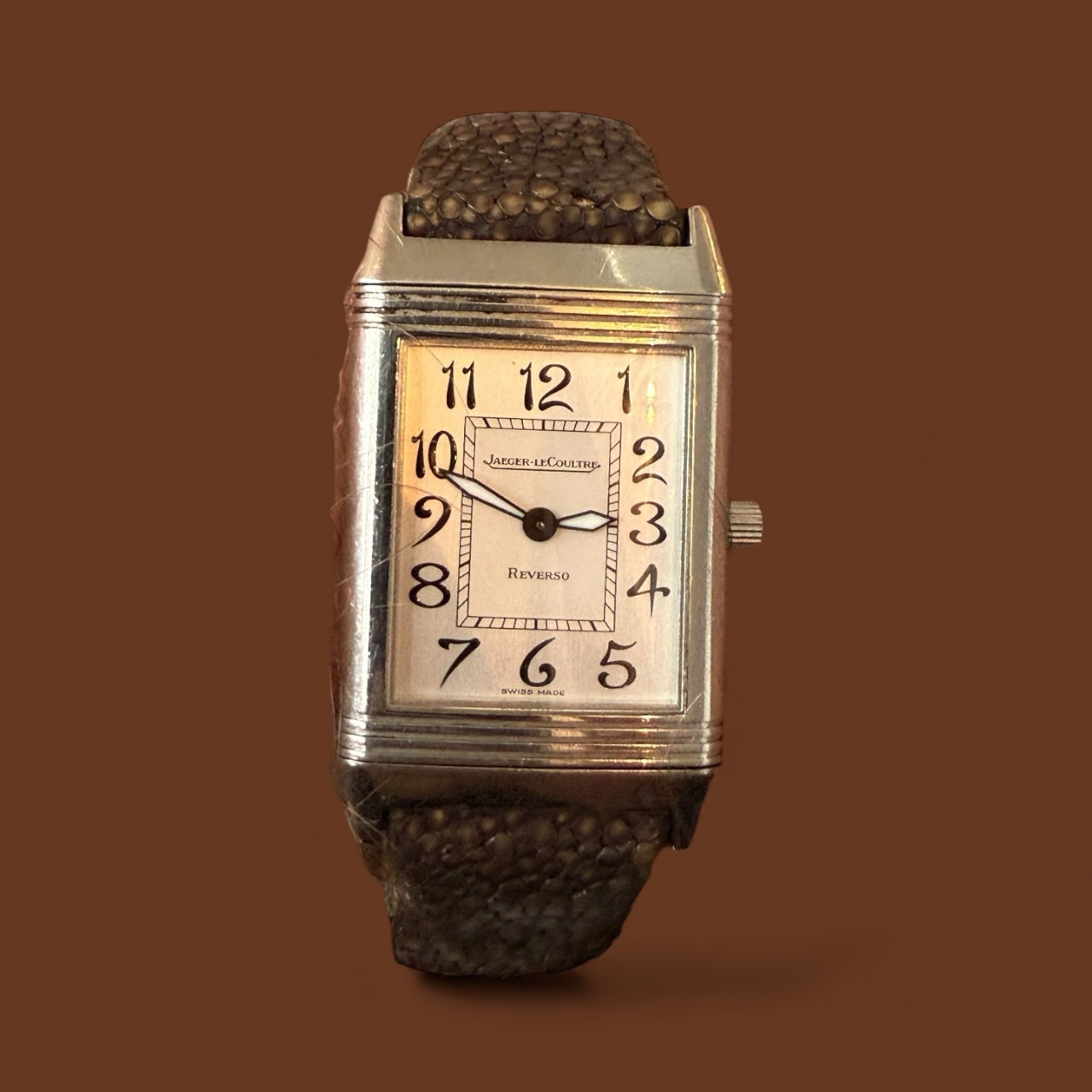 Montre Jaeger LeCoultre Reverso Classic acier spécial édition 