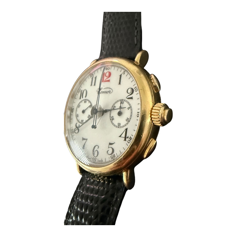 Thumbnail: Montre Chronographe comor à ratrappante  