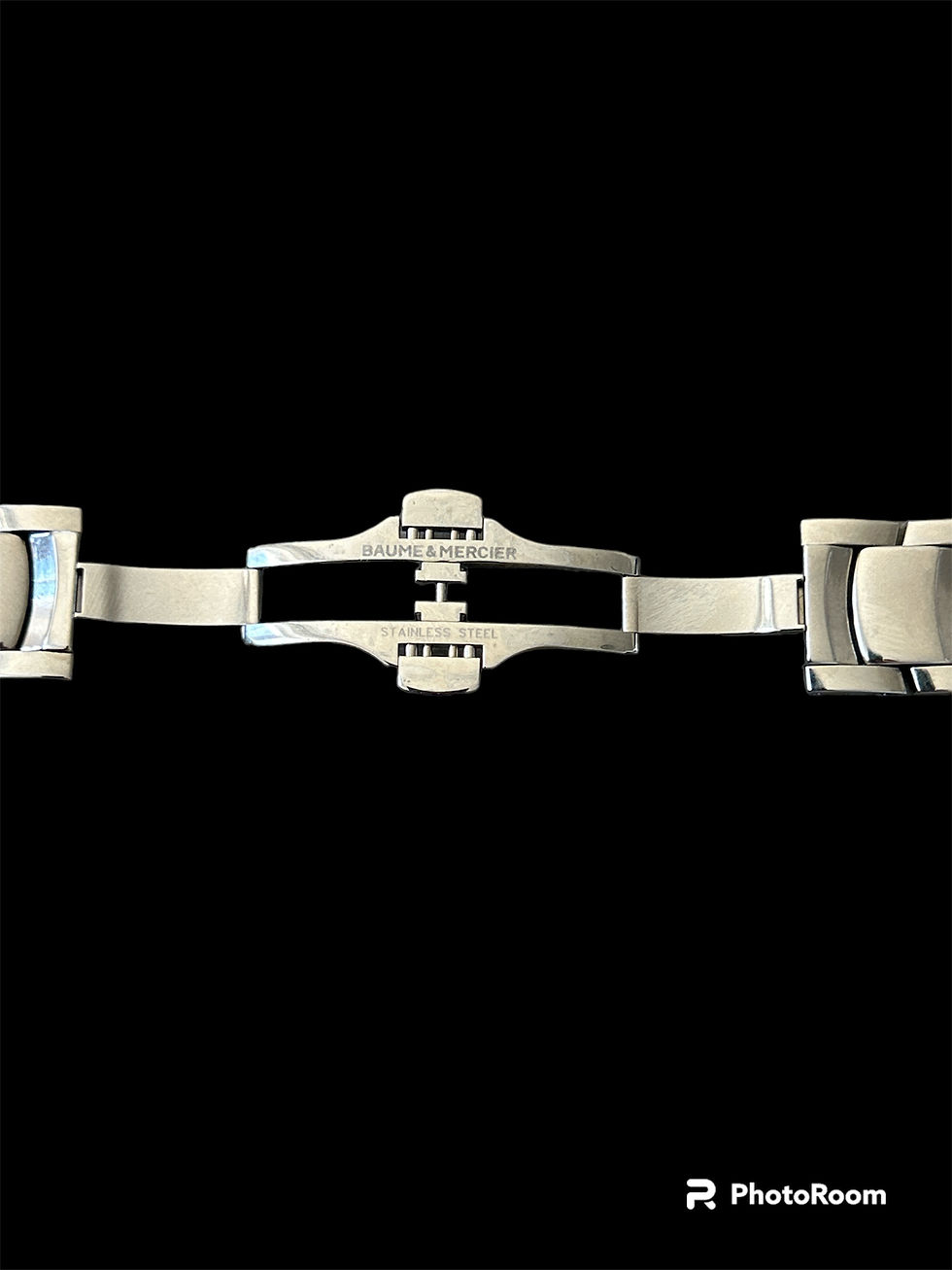 Miniature : Bracelet Baume & Mercier acier 15mm