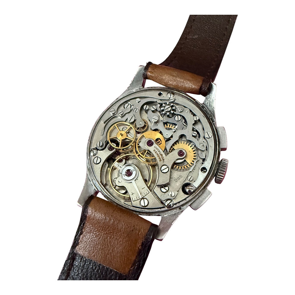 Miniature : Montre Vintage Universal Genève Compax ref 5124