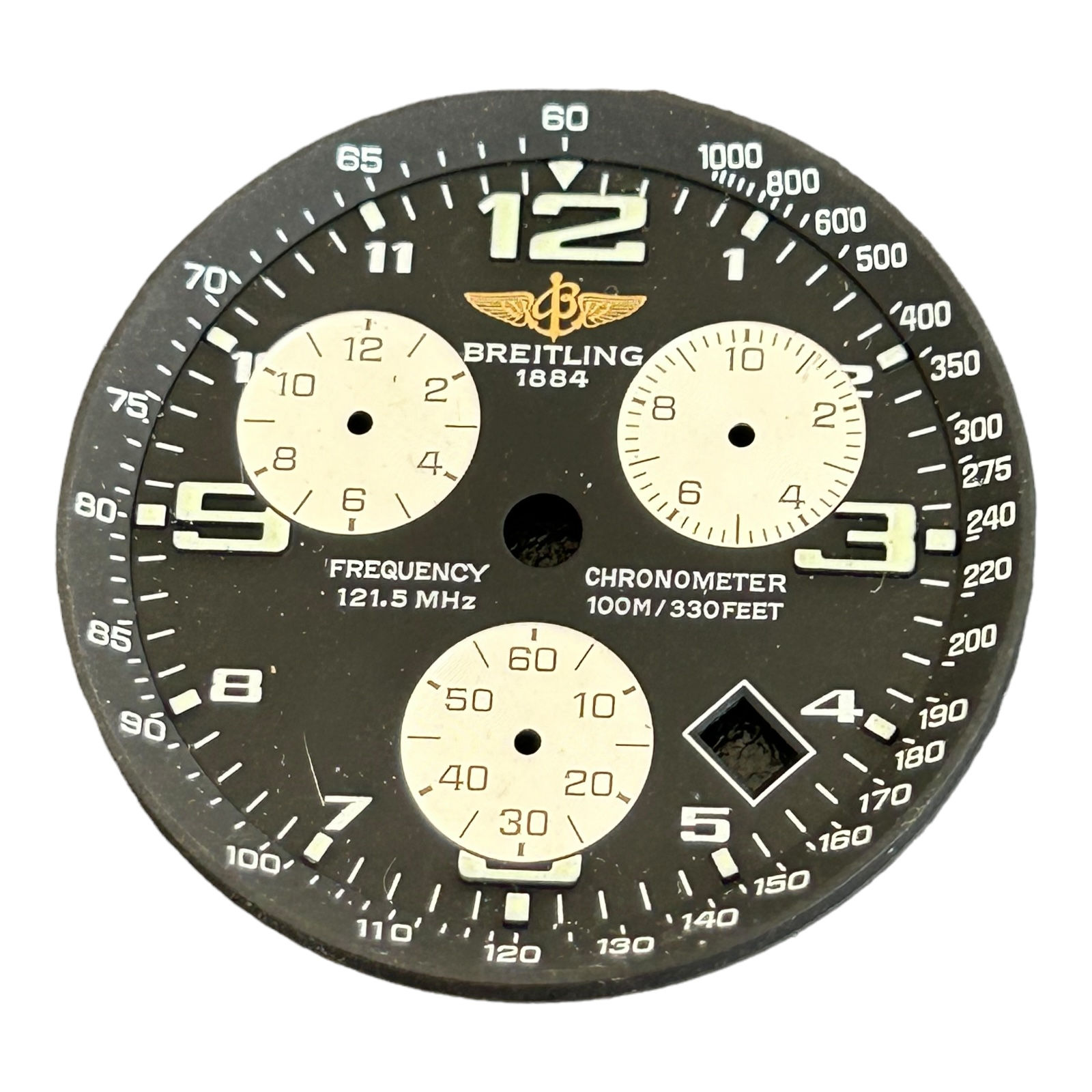 Cadran Breitling Fréquency chronometer 32,5mm
