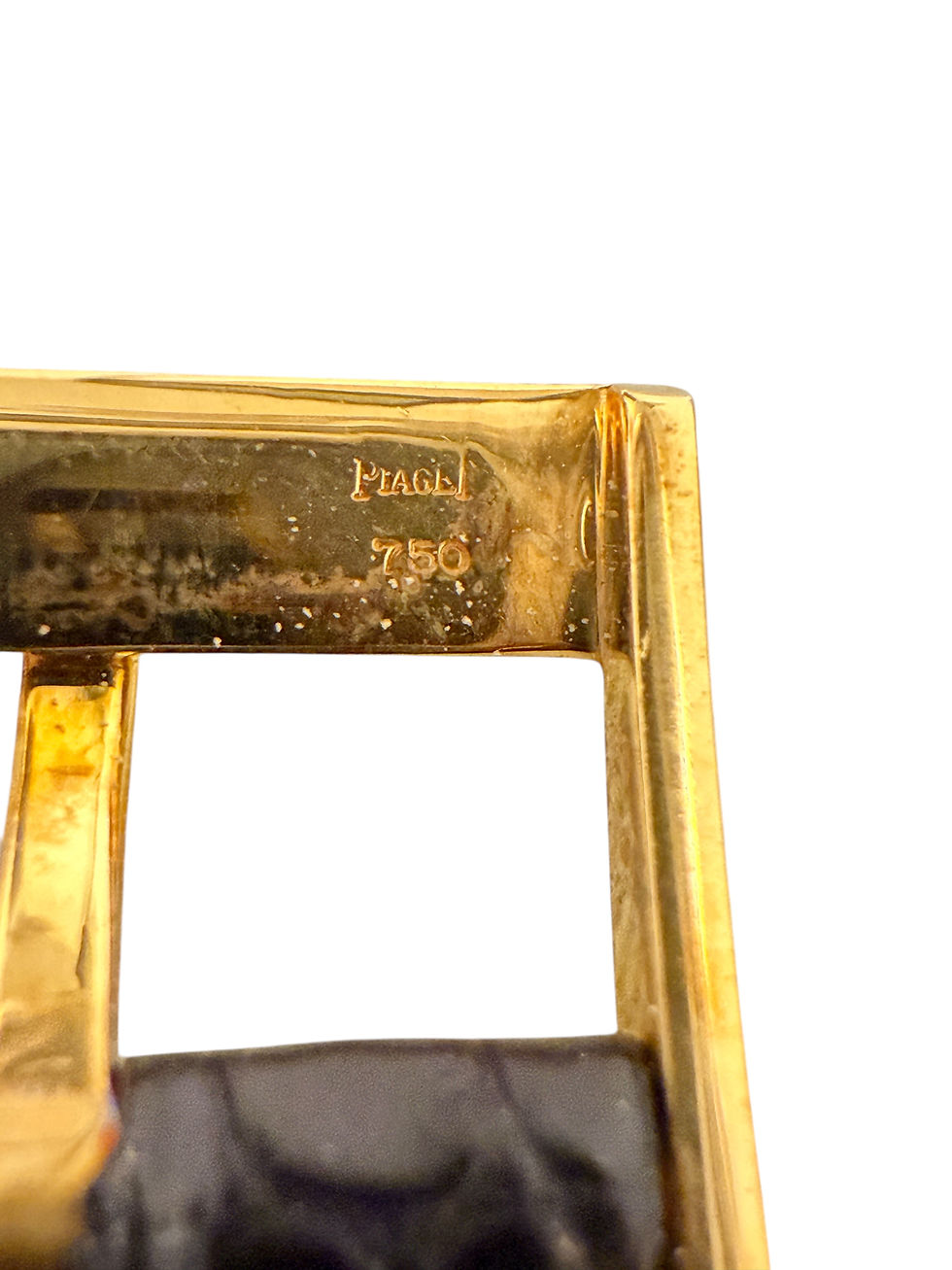 Miniature : Montre Piaget œil de faucon or 18k 