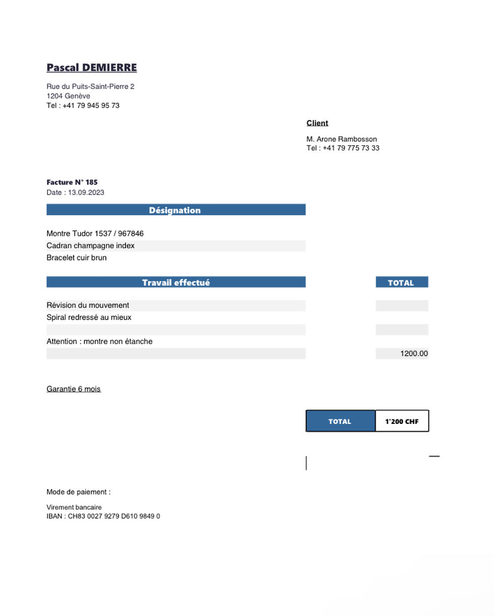 Miniatura: Montre Tudor cricket or 18k vintage