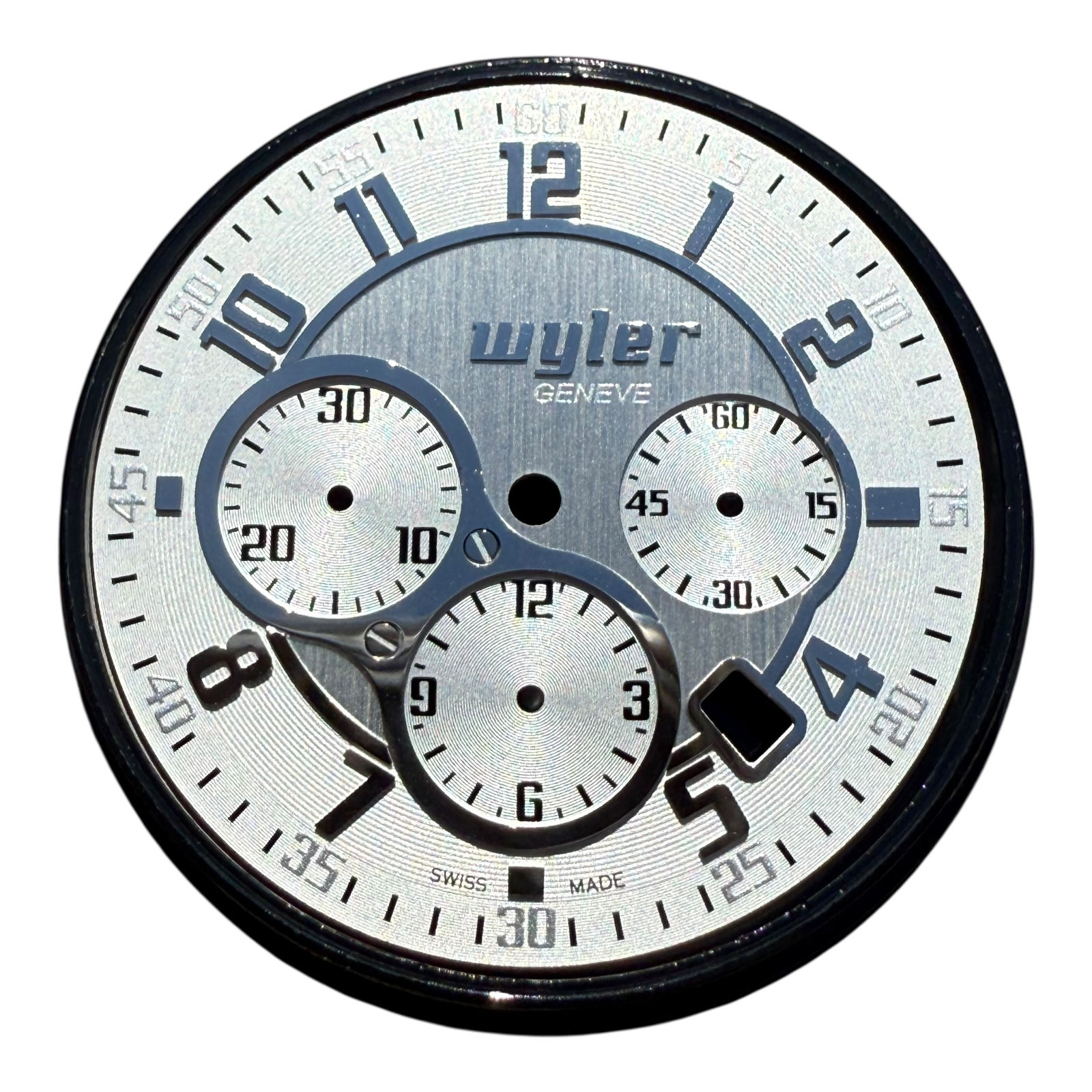 Cadran Wyler Code R blanc neuf