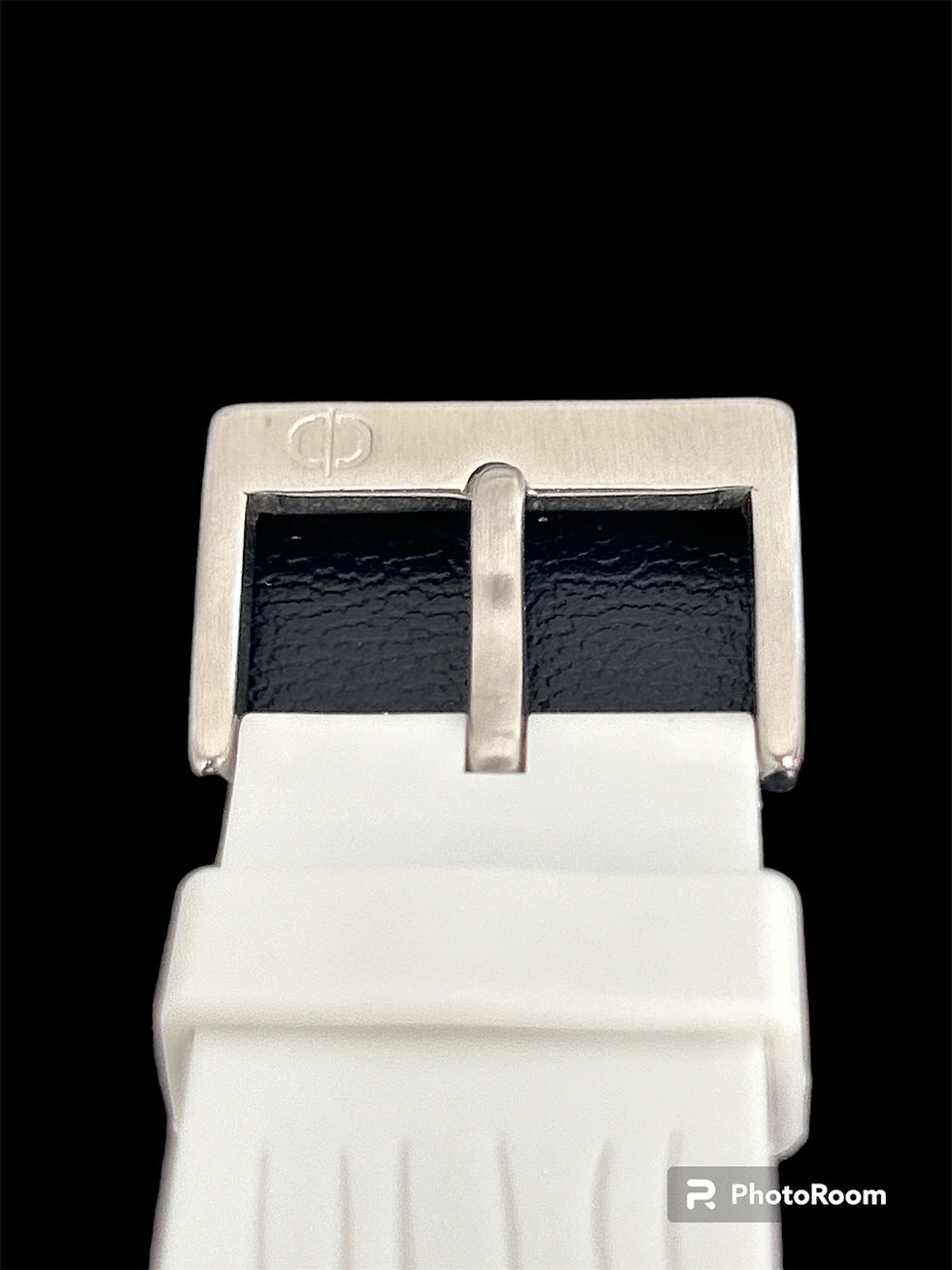 Miniaturbild: Bracelet Clerc CXX scuba caoutchouc neuf noir