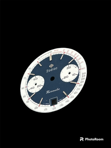 Cadran Dial Zodiac hermetic chronographe Rambo Watch officiel