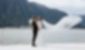 Bride and groom wedding photoshoot at Lake Como.