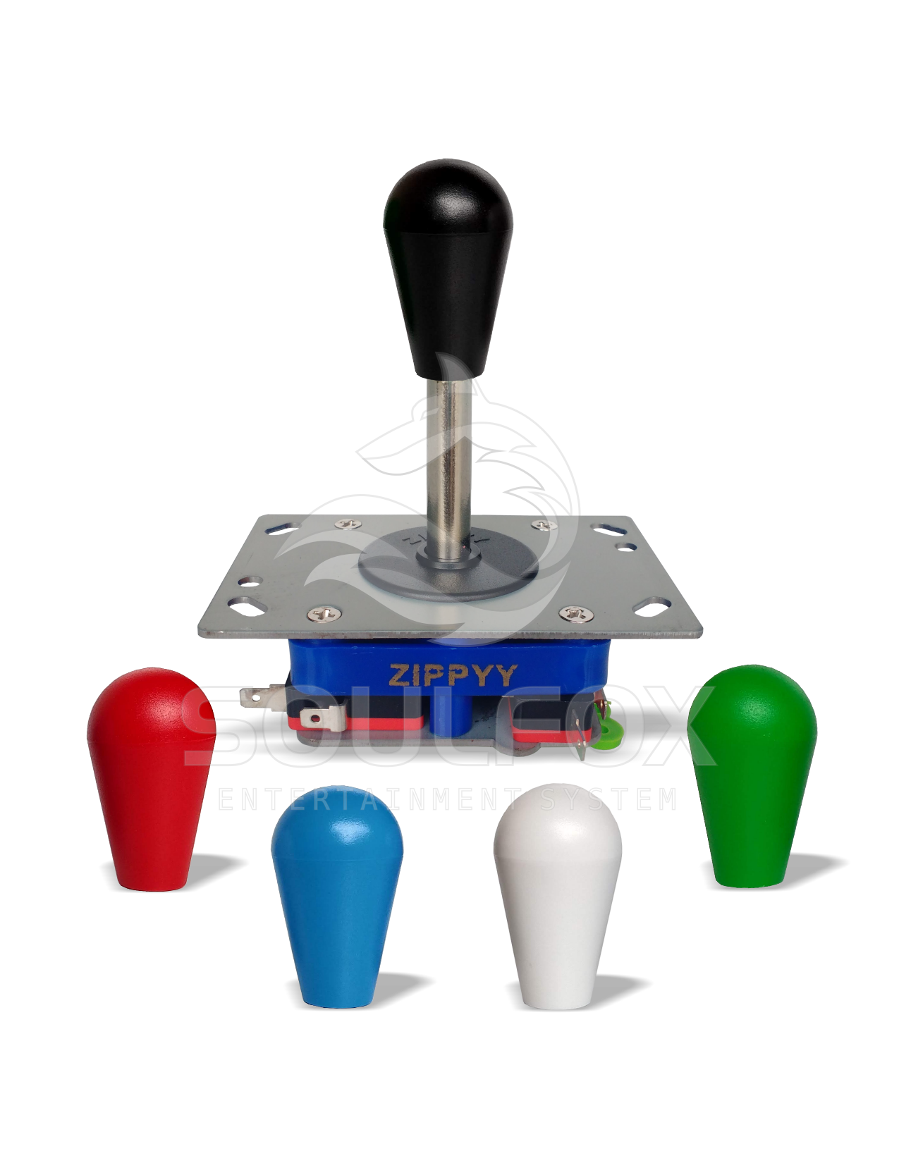 Joystick Arcade Zippy de Bate y Eje Largo