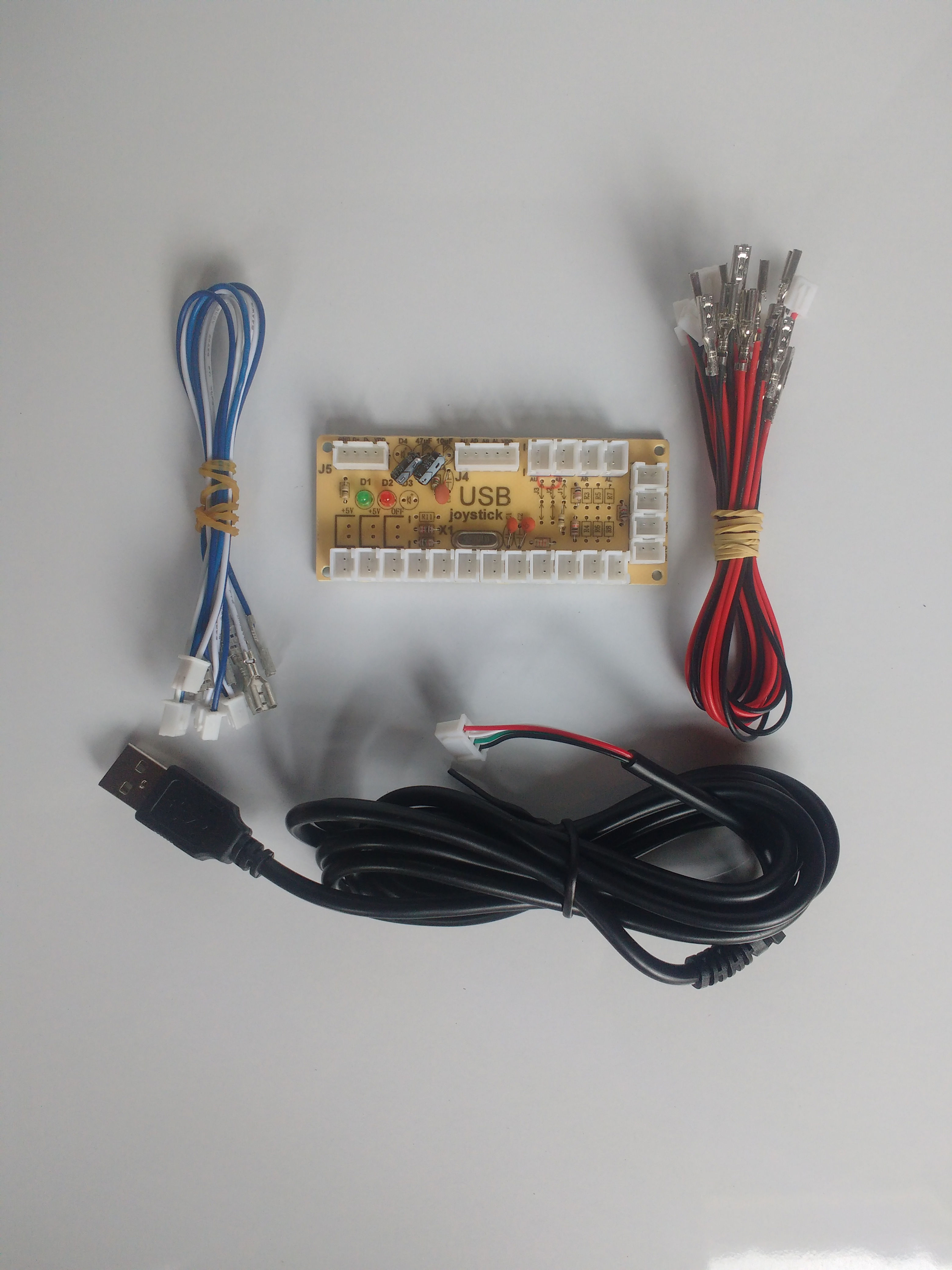 Interface Arcade (AC-9A) Zero Delay para PC (1 Player)