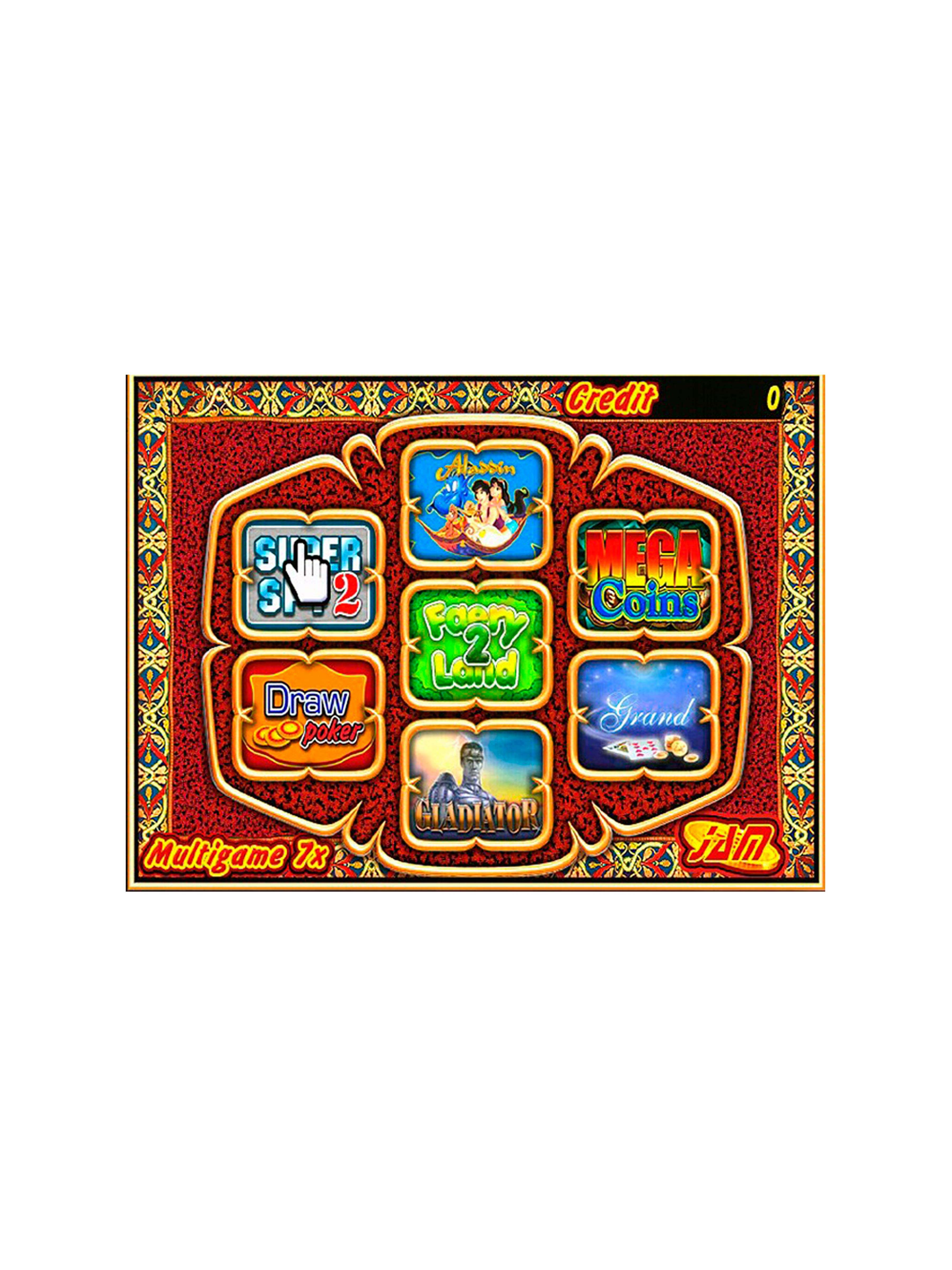 Tarjeta Multigame 7X (40-96%)