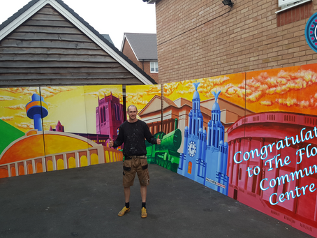 Congratulations to The Florrie on winning the Danny Boyle film mural