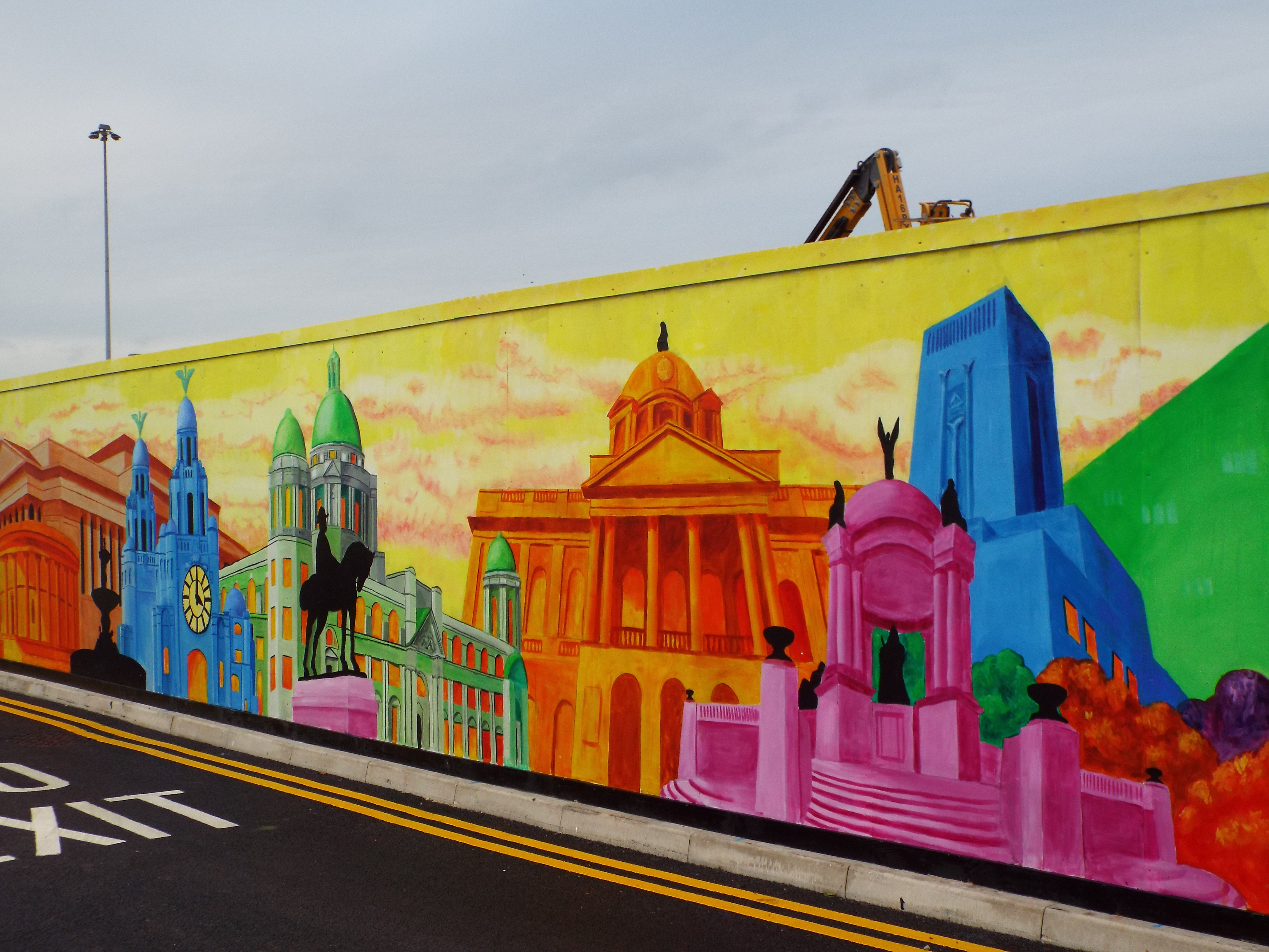 Liverpool Artist Liverpool Paul Curtis Artwork