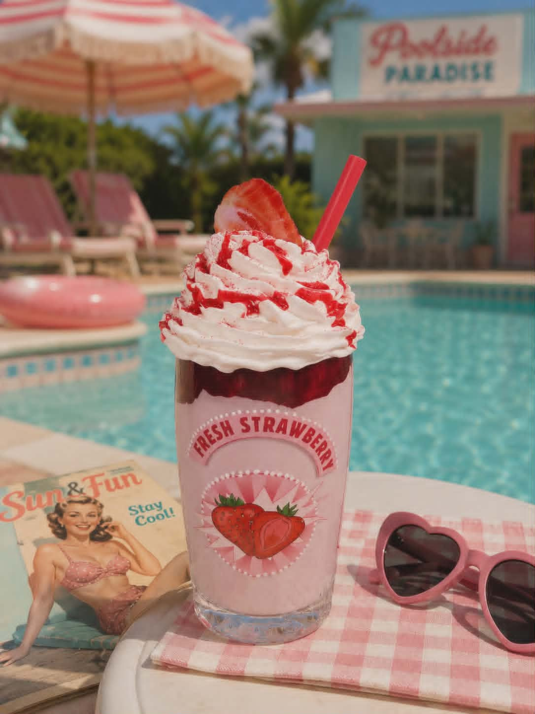 Strawberry Paradise Shake