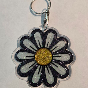 Daisy Keychain 