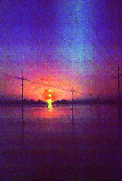Three Suns?| sunset or sunrise photo in purples, oranges and gold | three suns| sunrise views | sunset views