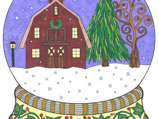 Twilight Snow Globe