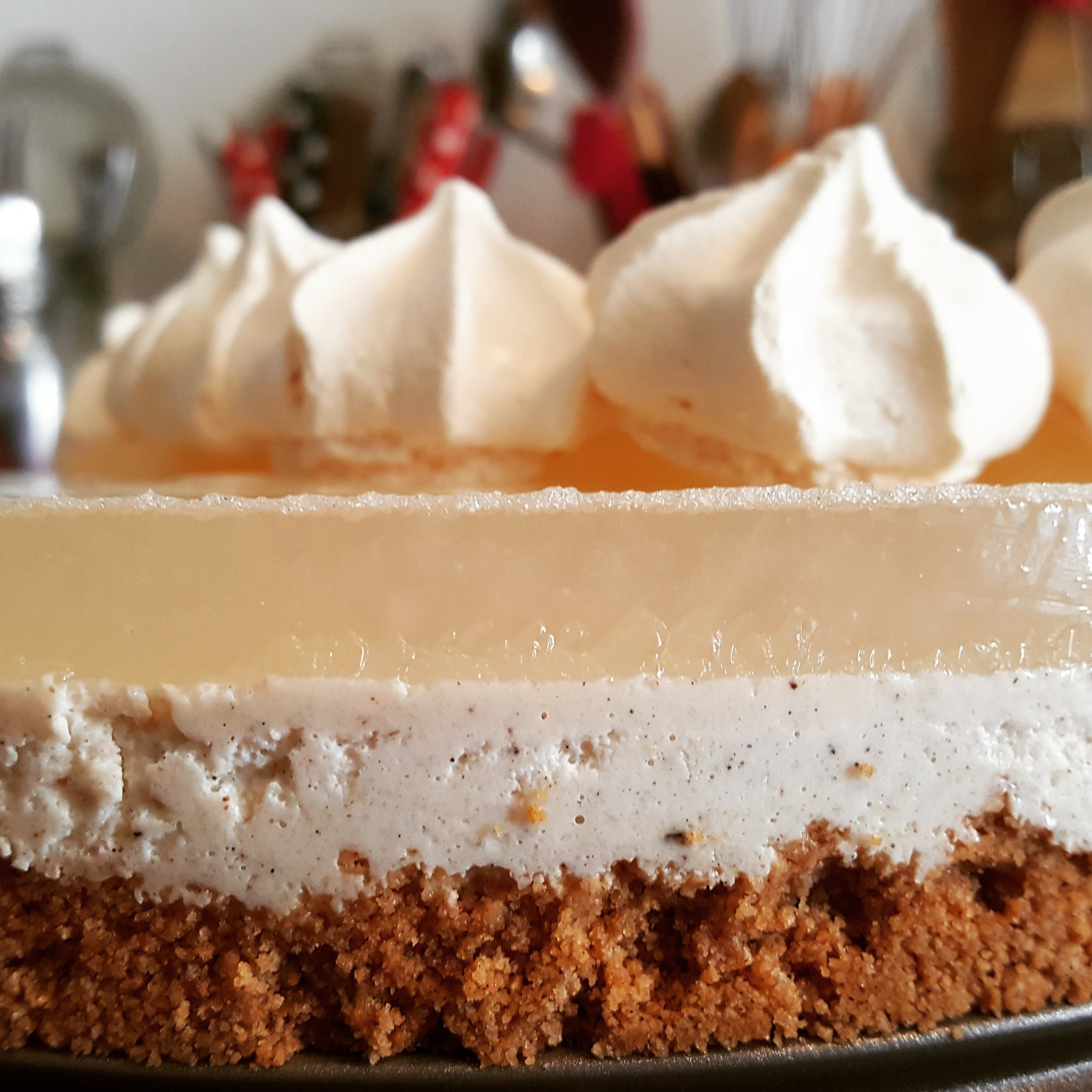 Bavarois poires speculoos