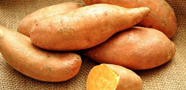 Soupe de patates douces aux lait de coco et aux épices
