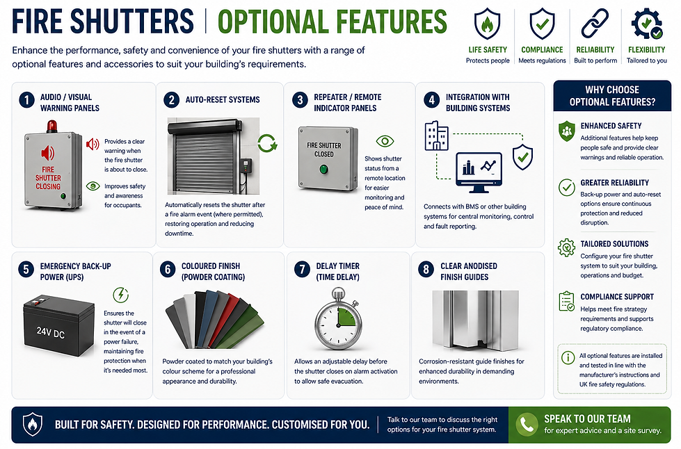 Fire shutter comparative