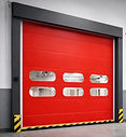 Picture of internal high speed door.