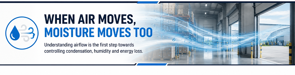 When air moves, moisture moves to