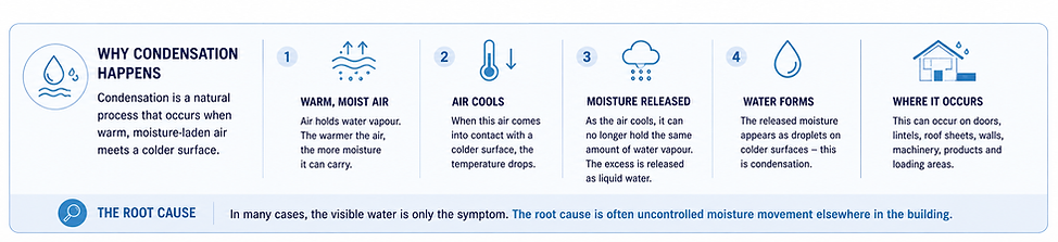 Why condensation happens