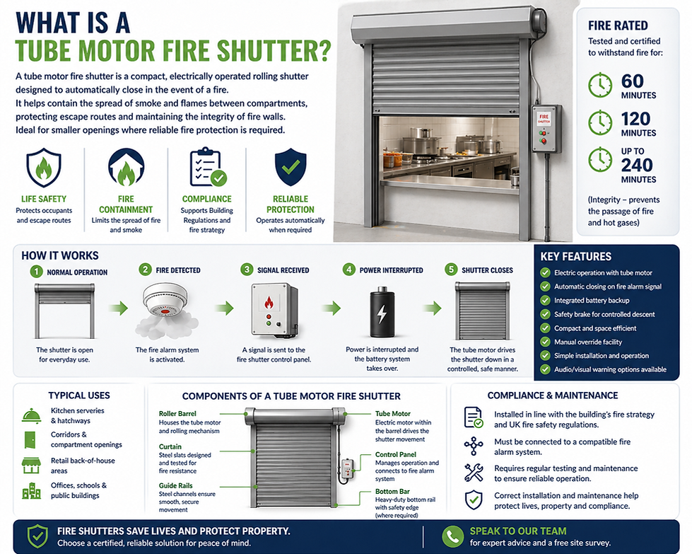 Fire shutter