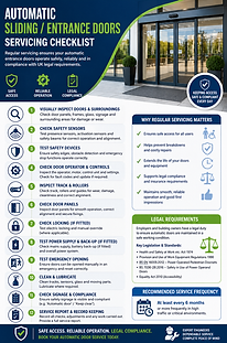 Automatic Sliding Doors servicing checklist.png
