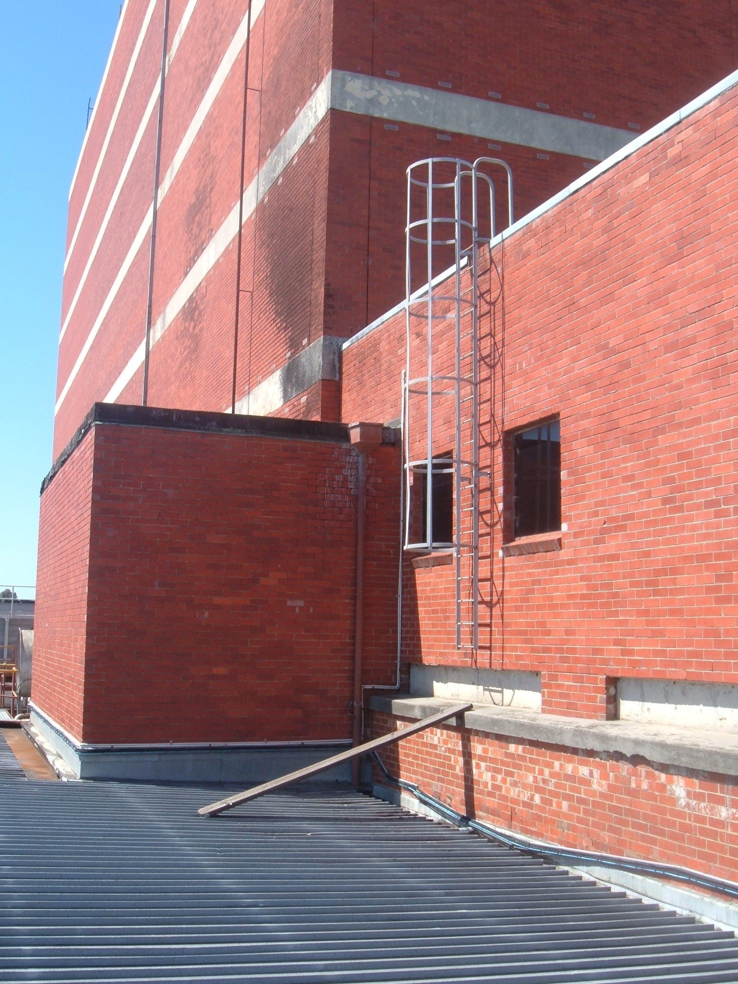Ladder & plank