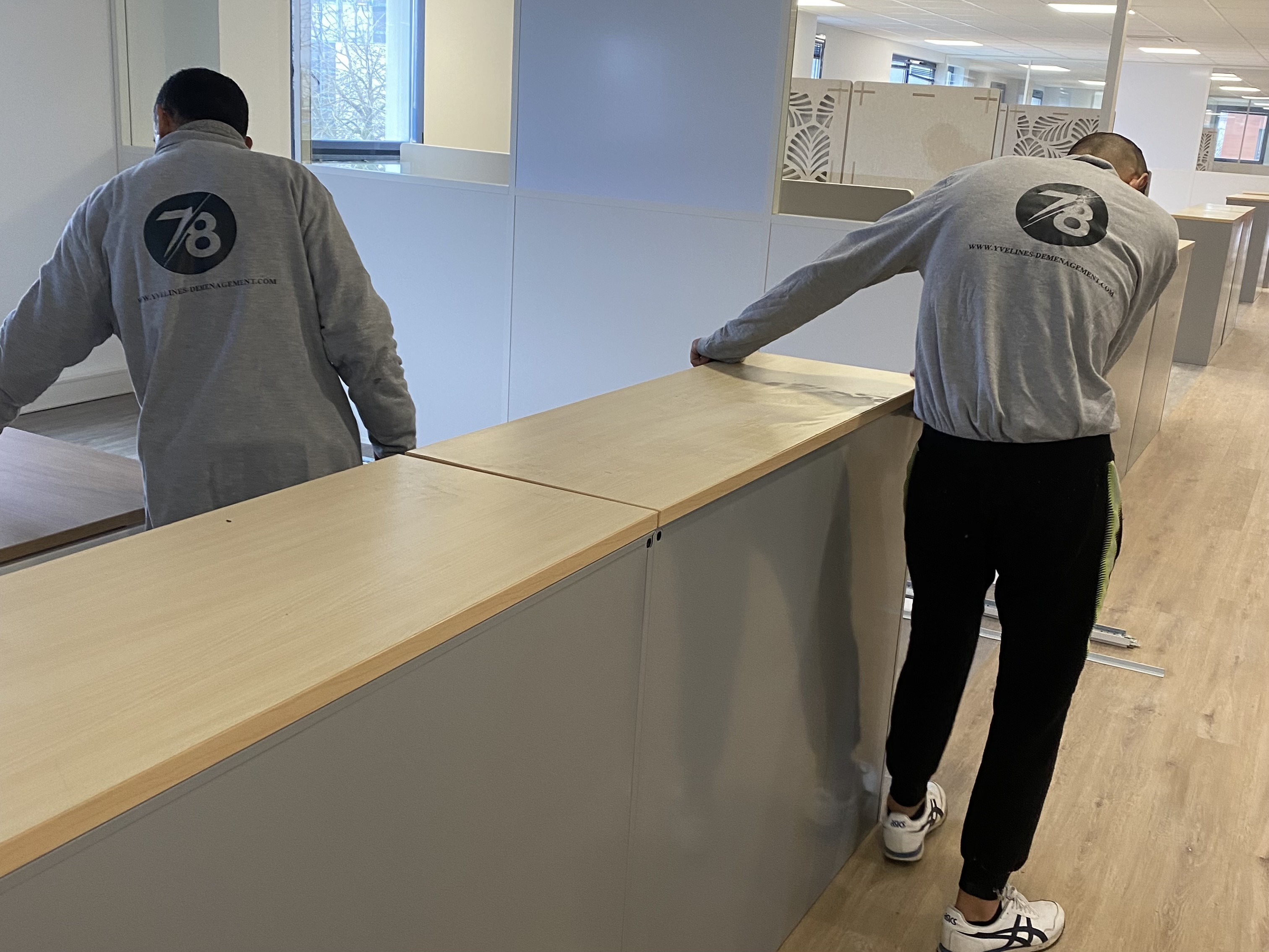 Stockage container sur place