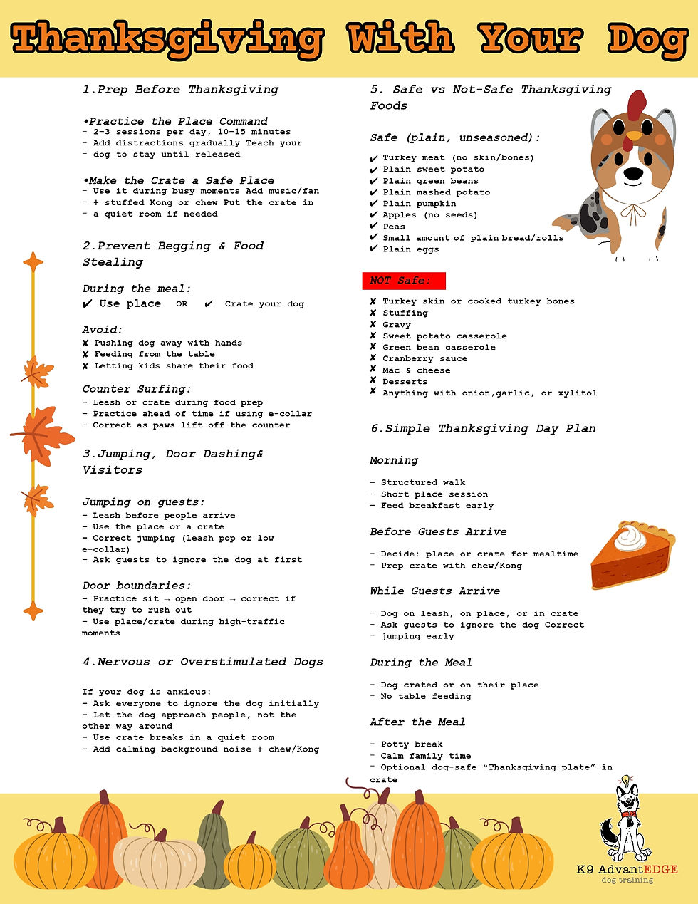 Thanksgiving Day Plan