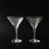 サムネイル： Vintage Crystal Martini glass from ORREFORS Sweden mid-century