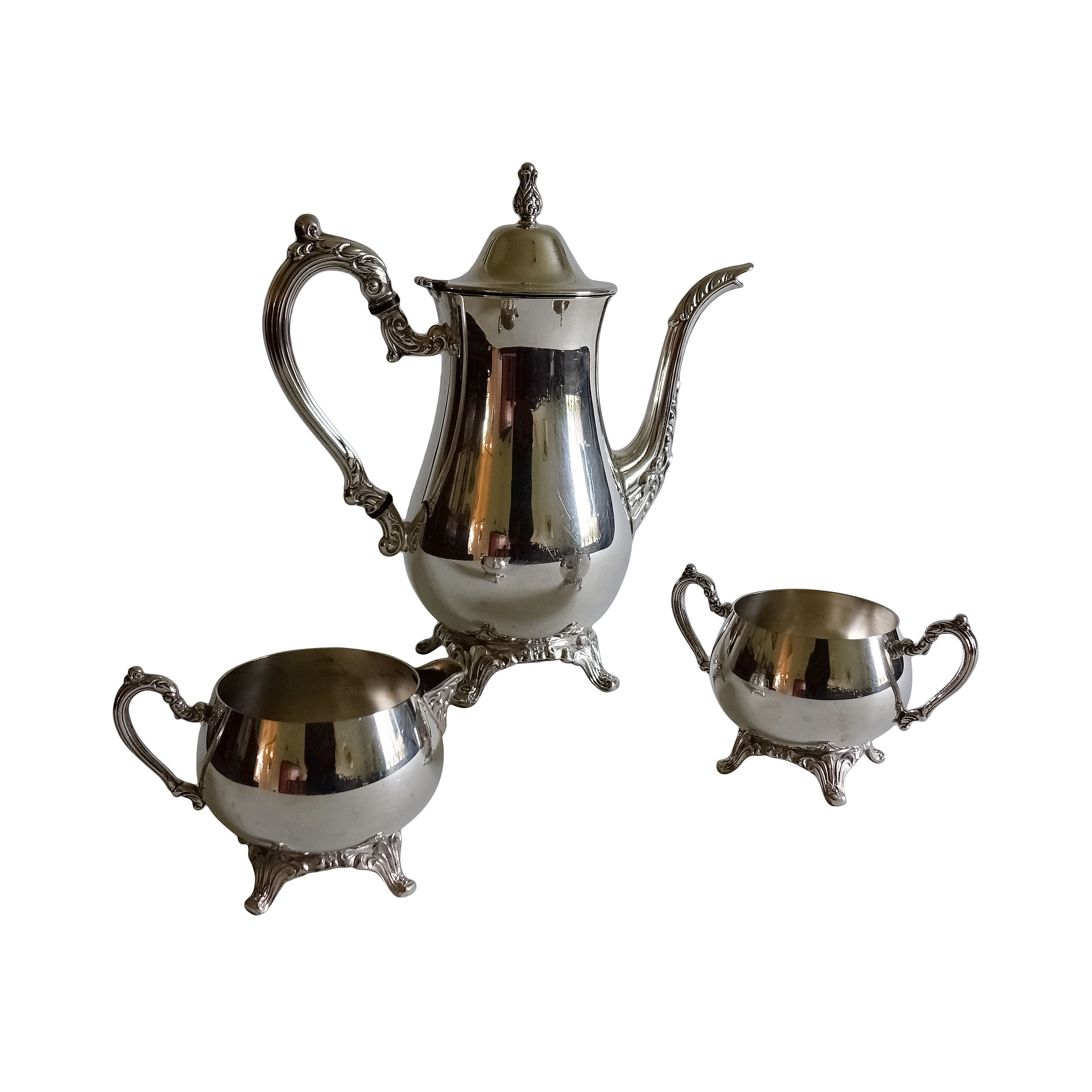 Antique silver plated coffee pot from ONEDA early 1900s