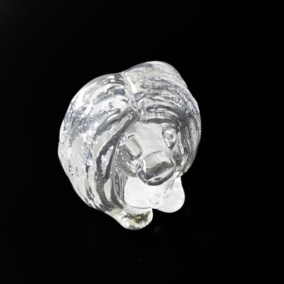 縮圖：Vintage glass BERGDALA TROLL from Bergdala Glas Sweden mid-century