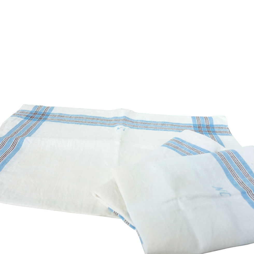 Thumbnail: Vintage cotton kitchen towel from Sweden early 1900s