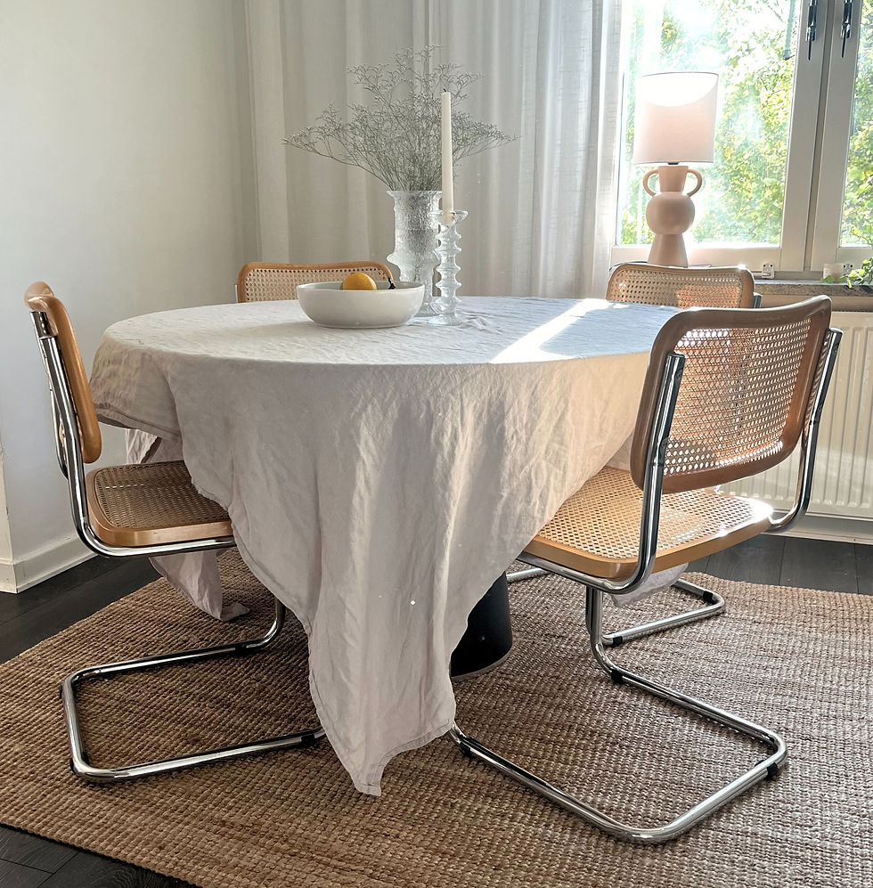 Thumbnail: "Cesca" Chair with Tubular base and Cane seat and back rest from Italy 1970s