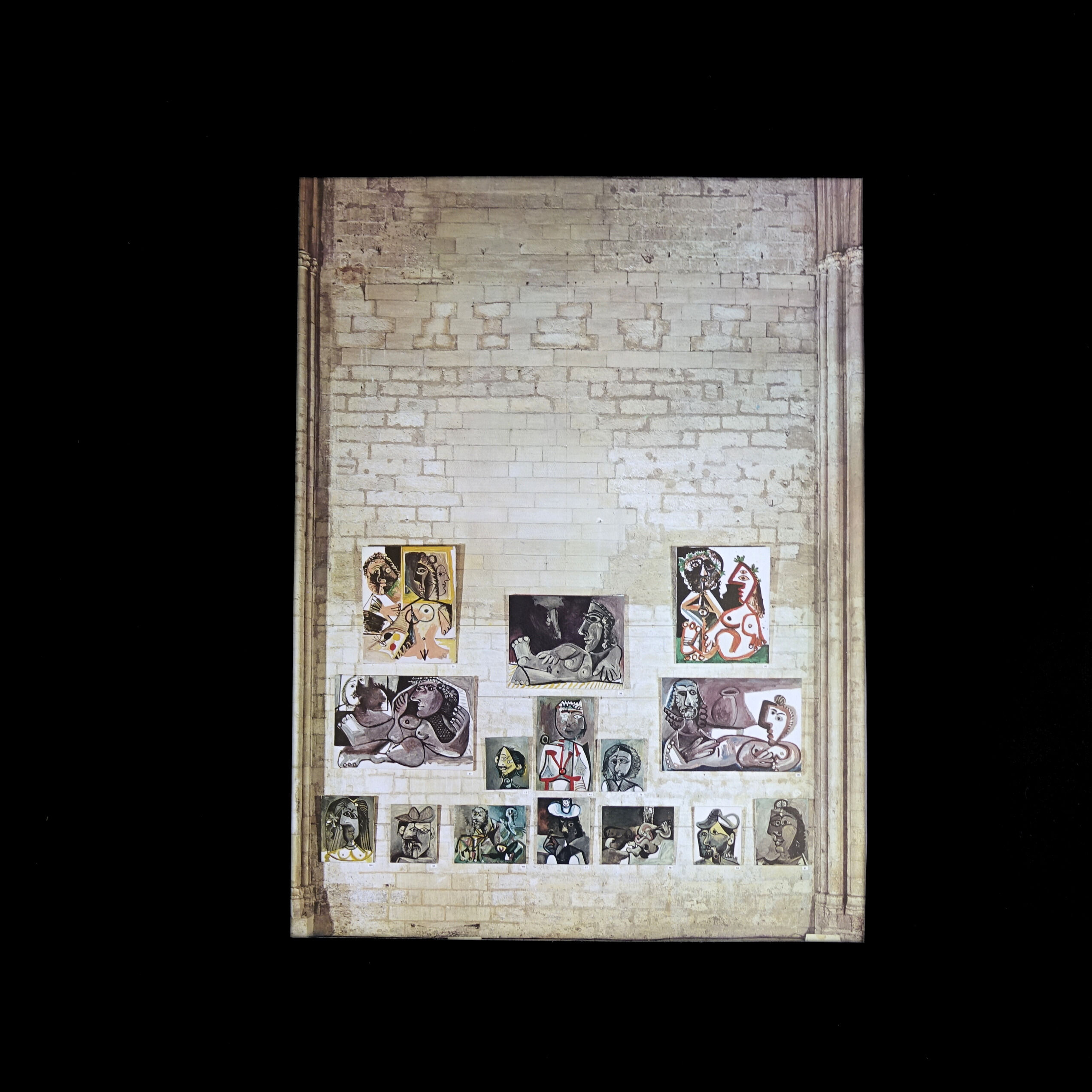 Vintage posters by Pablo Picasso "Palais Des Papes-Avignon" 1970-1972