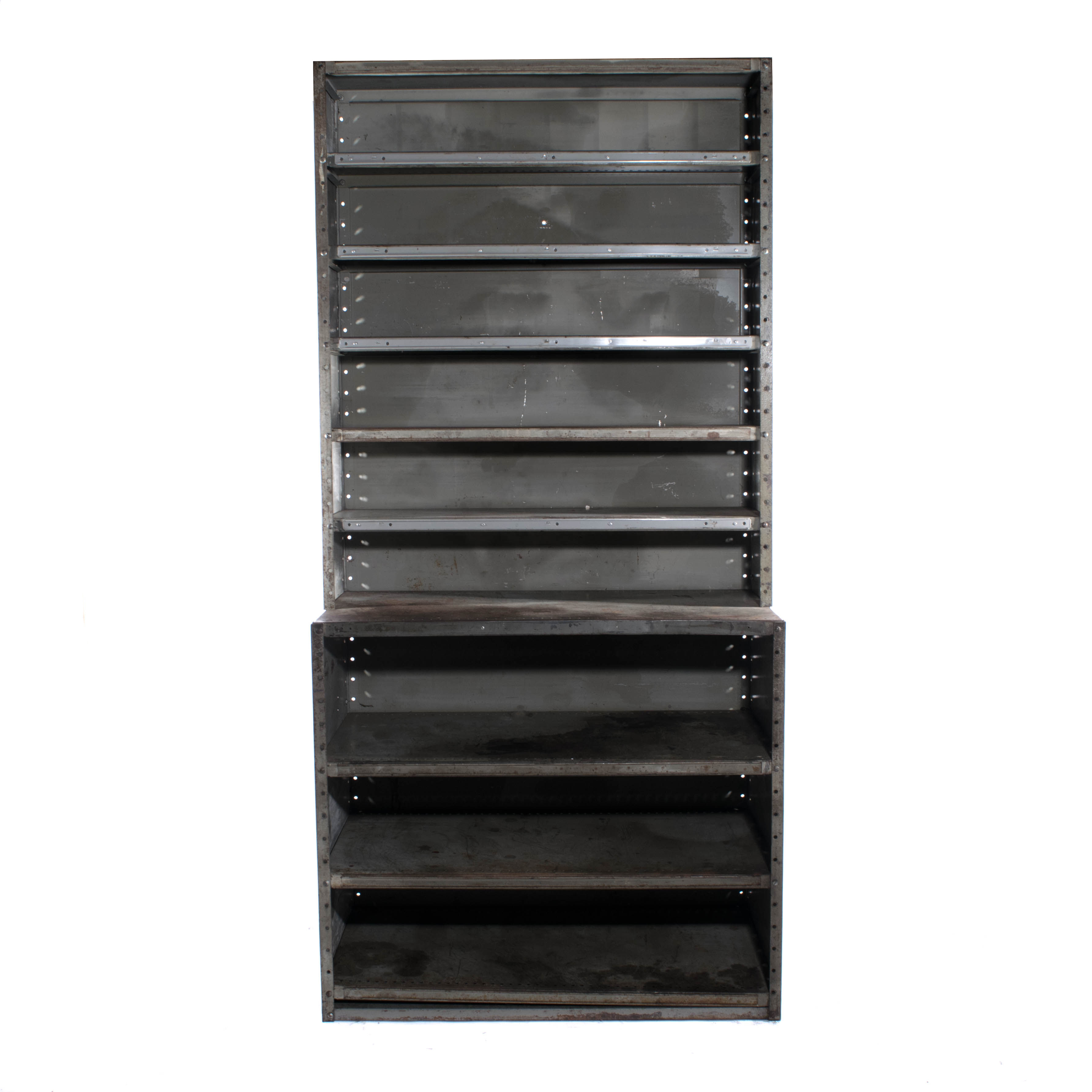 Industrial vintage bookshelf
