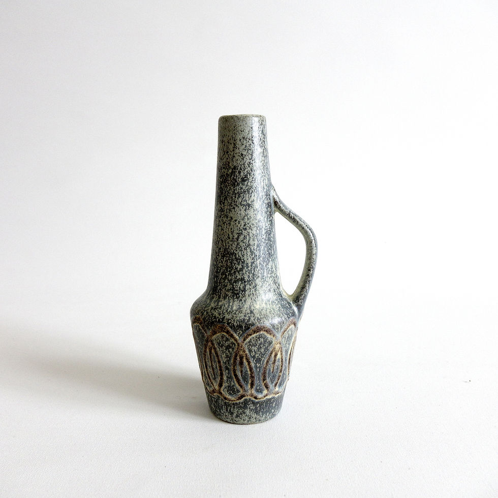 Thumbnail: Retro ceramics of various design handmade/Gabriel/Höganäs from Sweden mid-centur