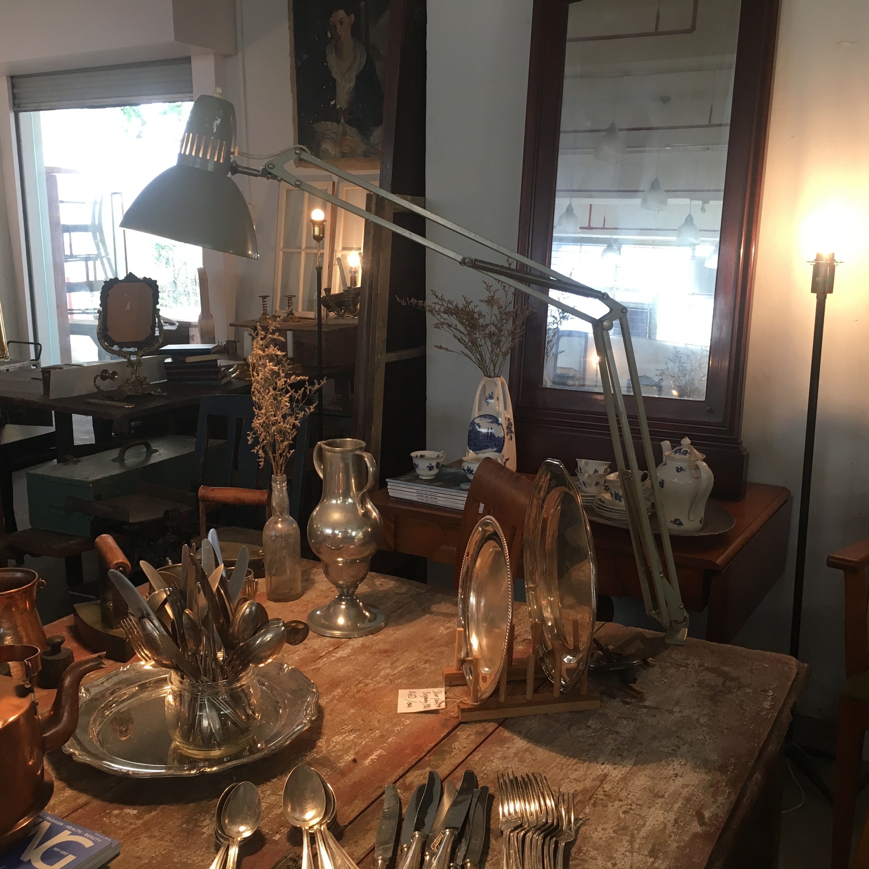 Industrial light office. Mid century 